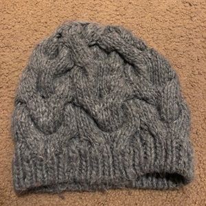 Gray beanie